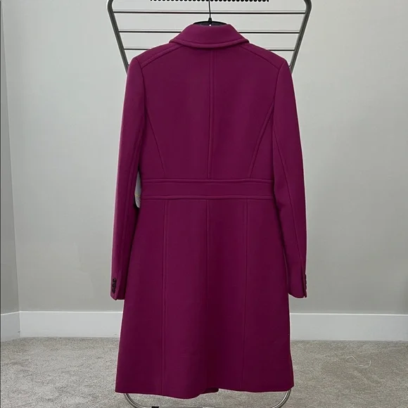 J. Crew Classic lady day coat in Italian double-cloth wool with Thinsulate® Sz 2 - Picture 5 of 9